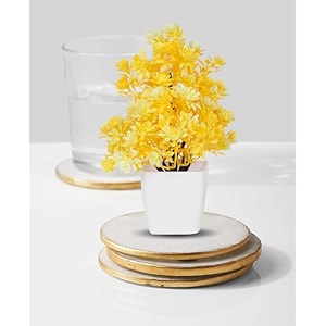 dekorly mini artificial plant with pot for diwali decor festive home decor items perfect for diwali celebration small plant for tabletop living room decor and office spaces design-al