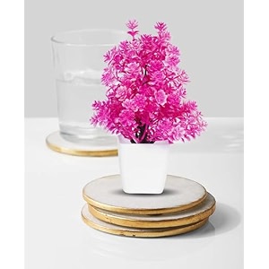 dekorly mini artificial plant with pot for diwali decor festive home decor items perfect for diwali celebration small plant for tabletop living room decor and office spaces design-ak