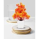 Dekorly Mini Artificial Plant with Pot for Diwali Decor: Festive Home Decor Items, Perfect for Diwali Celebration, Small Plant for Tabletop, Living Room Decor, and Office Spaces (Design-AH)