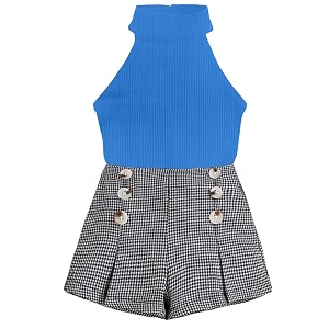 DEL LUNA Baby Girls Casual Top And