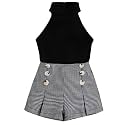 DEL LUNA Baby Girls Casual Top And