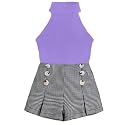 DEL LUNA Baby Girls Casual Top And