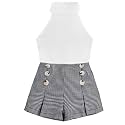 DEL LUNA Baby Girls Casual Top And