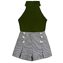 DEL LUNA Baby Girls Casual Top And