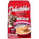 Delectables Lickable Wet Cat Treats - Tuna &amp; Chicken, 1.4 Ounce (Pack of 12)
