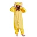 DELEY Unisex Axolotl Costume Adult Onesie Halloween Cosplay Costumes
