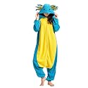 DELEY Unisex Axolotl Costume Adult Onesie Halloween Cosplay Costumes