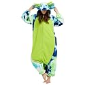 DELEY Unisex Axolotl Costume Adult Onesie Halloween Cosplay Costumes