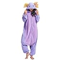 DELEY Unisex Axolotl Costume Adult Onesie Halloween Cosplay Costumes