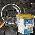 Delgon Laticare Premium Sparkle/Glitter Epoxy Tile Grout 1Kg (Golden Green Forest - 106)