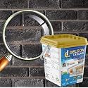 Delgon Laticare Premium Sparkle/Glitter Epoxy Tile Grout 1Kg (Copperish Grey - 302)
