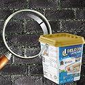 Delgon Laticare Premium Sparkle/Glitter Epoxy Tile Grout 1Kg (Silver Green Forest - 206)