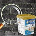 Delgon Laticare Premium Sparkle/Glitter Epoxy Tile Grout 5Kg (Silver Green Forest - 206)