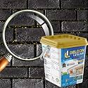 Delgon Laticare Premium Sparkle/Glitter Epoxy Tile Grout 5Kg (Golden Dark Night - 109)