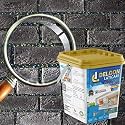 Delgon Laticare Premium Sparkle/Glitter Epoxy Tile Grout 1Kg (Golden Blue Sapphire - 105)