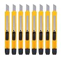 Deli E2051 Paper Cutters (Yellow, Pack of 8)