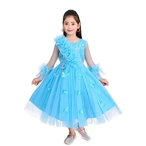 Delicate Pori Ethnic Party Frock for