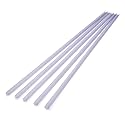 DELight DEL-M031M 39" Plastic U Channel System 5PCS Clear PVC LED Track
