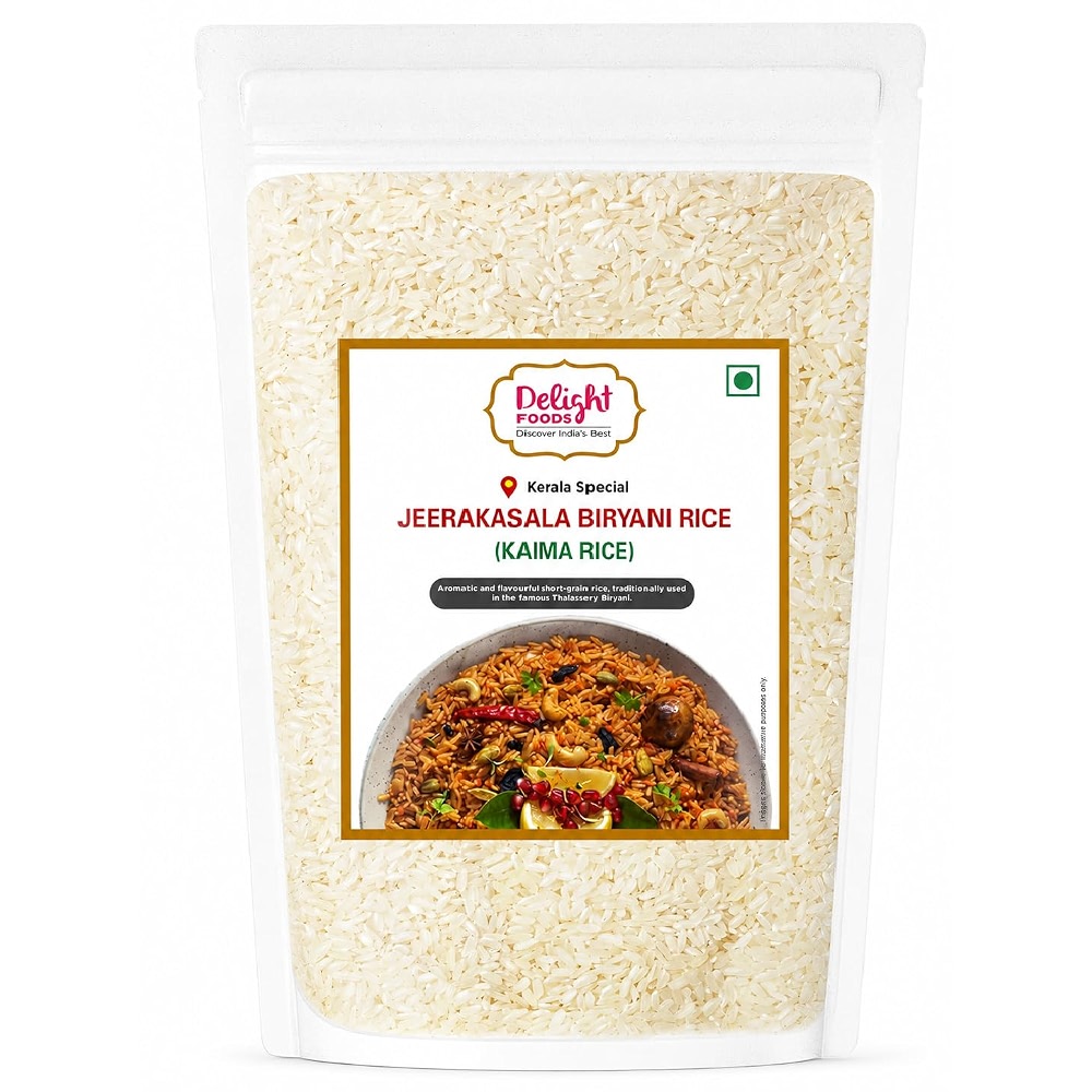 Sb Delight Rice Delight Foods Jeerakasala Biryani Rice (Kaima Rice) 2Kg | Traditional ...