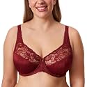 DELIMIRA Women's Minimizer Full Coverage Lace Bras