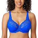 DELIMIRA Women's Minimizer Full Coverage Lace Bras