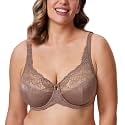 DELIMIRA Women's Minimizer Full Coverage Lace Bras