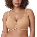 DELIMIRA Women39s Seamless Tshirt Plus Size Bras