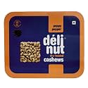 Delinut Peppy Pepper Dry Roasted Cashews/Kaju 50g | Bold &amp; Crunchy WW240 Whole Cashew Nuts | Black Pepper Flavour | FOST Flavour Lock Technology | Nitrogen Flushed | No Added Oil, Colors or Preservatives