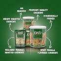 Delis Malabar Masala Cashews 900g | Spicy &amp; Crunchy WW240 Cashew Nuts | Traditional Kerala Flavour | Roasted in Groundnut Oil | Nitrogen Flushed