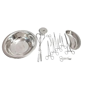 13 pcs delivery instrument set for gynecology obstetrics surgical procedures stainless steel tools kit for hospital clinic amp medical use