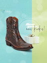 Delize cowboy high ankle High Tops For