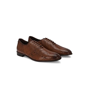Delize Mens Black Tan Dabry Shoes