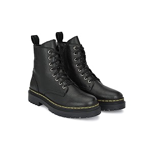 Delize Mens Brown Grey Derby Boots
