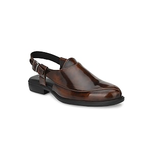 Delize Mens Brown Roman Sandals