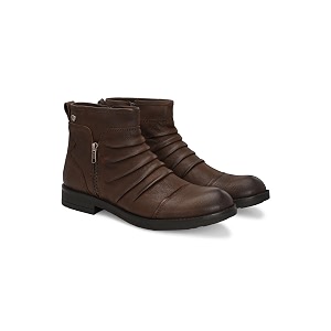 Delize mens Black Biker boots 90431