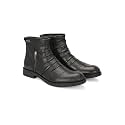 Delize mens Black Biker boots 90431