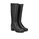 Delize Womens TanBlack Knee Boots