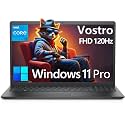 Dell 15 Laptop Computer for Business and Student, Intel Processor (Beat i5-1145G7), 16GB DDR4 RAM, 512GB PCIe SSD, Vostro 3530 15.6" 120Hz FHD, WiFi, Bluetooth, Type-C, HDMI, Webcam, Windows 11 Pro