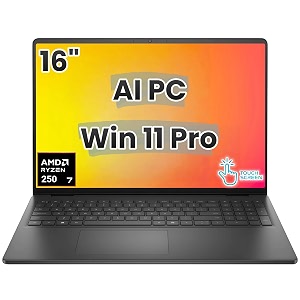 Dell 16-inch Touchscreen Business Laptop - AMD