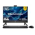 Dell 24 All-in-One|14th i3-100U, 8GB RAM DDR5 512GB SSD,Intel Graphics|23.8" FHD AG,IPS, 99% SRGB|Win 11+MSO'24+O365|Molded Speaker Grill| Intel WiFi 6e|5MP Pop-Up IR Camera|Dolby Atmos Dual Speakers