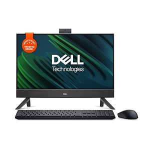 dell 2434 all-in-one pc 5420 13th gen intel i5-1335u 8gb ddr4 512gb ssd 23834 fhd ag infinity narrow border pro wireless keyboard  mouse cover black molded chin win11  office hamps 2021