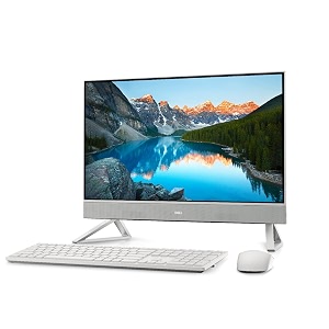 dell inspiron 24 aio 5430 intel processor-i5-1334u 8gb 512gb ssd intel graphics fhd  win 11mso3921  15 month mcafee  pearl white cover  wireless keyboard amp mouse