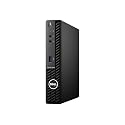 Dell OptiPlex 3090 Micro Home & Business Mini Desktop (Intel i5-10500T 6-Core, 8GB RAM, 256GB PCIe SSD, USB 3.2, Intel UHD 630, Display Port, Black, Win 11 Pro) (Renewed)