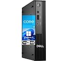 Dell Pro Micro Computer, Intel Core i3-14100T, 16GB RAM, 1TB NVMe SSD, USB Type-C, Built in AX WiFi, BT, Display Port, HDMI, Windows 11 Pro - AI Copilot, Black Desktop