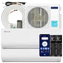 DELLA 20K BTU Dual Zone Mini Split AC (2x9K), 19 SEER2, 16ft Kits