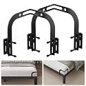 DELLAN Mattress Slide Stopper, 2 Pack Corner Non-Slip Gripper Retainer Bar