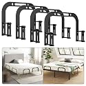 DELLAN Mattress Slide Stopper, 4 Pack Non-Slip Gripper Retainer Bar