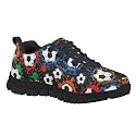 Dellukee Boys Girls Running Shoes Fashion Sneakers Kids Breathable Lightweight Non Slip Athletic Tennis Walking Shoes
