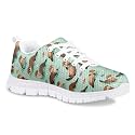 Dellukee Boys Girls Running Shoes Fashion Sneakers Kids Youth Breathable Lightweight Athletic Lace Up Walking Shoes