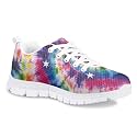Dellukee Boys Girls Running Shoes Fashion Sneakers Kids Youth Breathable Lightweight Athletic Lace Up Walking Shoes